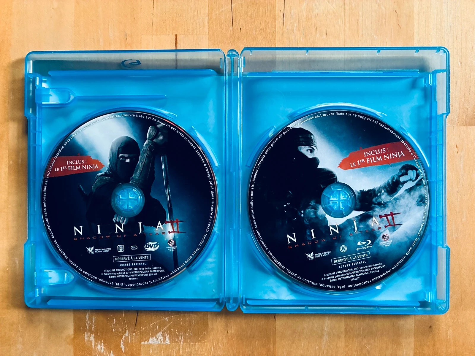 Combo Blu-ray DVD Ninjas II. – photo 2